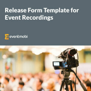 Release Form Template for Event Recordings