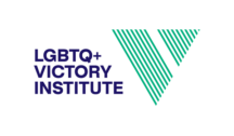 The logo for LGBTQ+ Victory Institute, an EventMobi association event management software client.