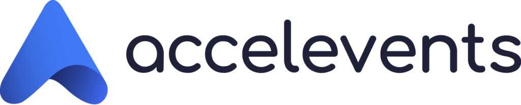 Logo of Accelevents, an event company.