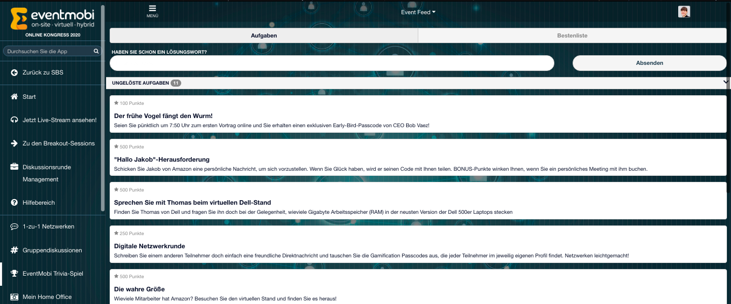 Sorgen Sie für Spaß & Networking bei Online-Events durch Gamification!