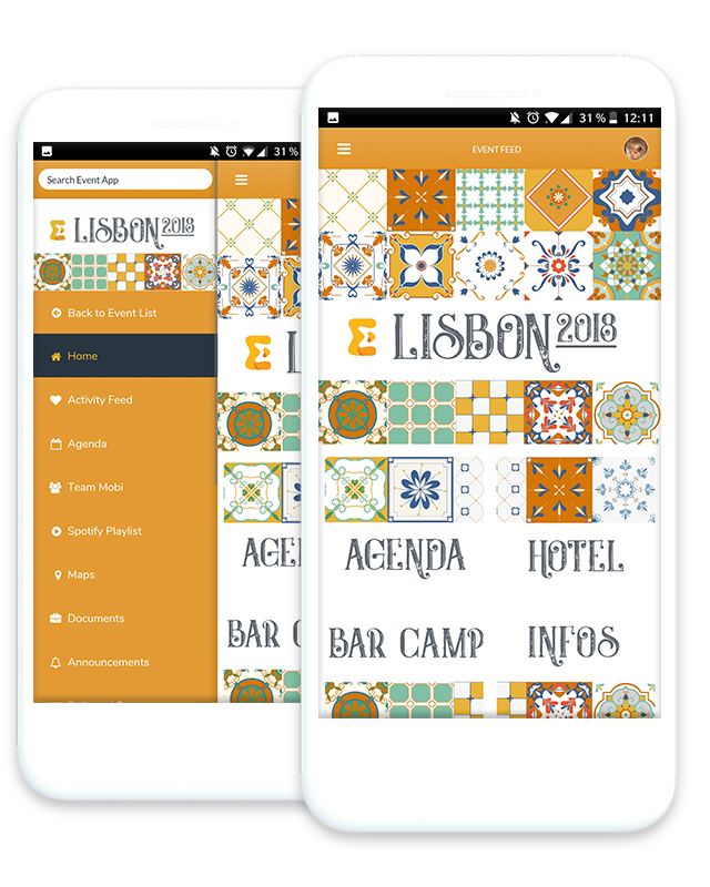 Mockup Homescreen Team Retreat Lisbon 2018