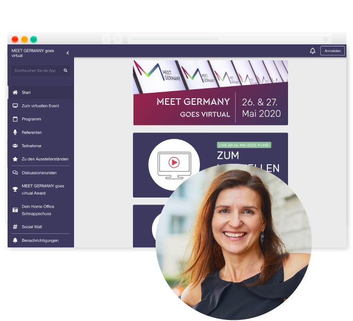 MEET Germany goes virtual: Virtuelle Events Beispiele